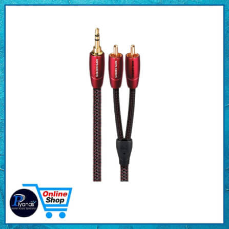 สายสัญญาณอนาล็อก AUDIOQUEST : GOLDEN GATE (MINI TO RCA) (2.0M)_1